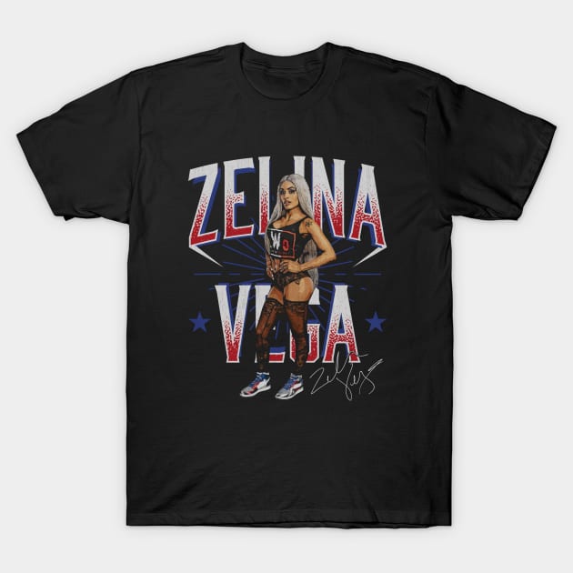 Zelina Vega LWO T-Shirt by MunMun_Design